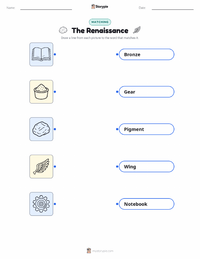 The Renaissance printable worksheet for kids