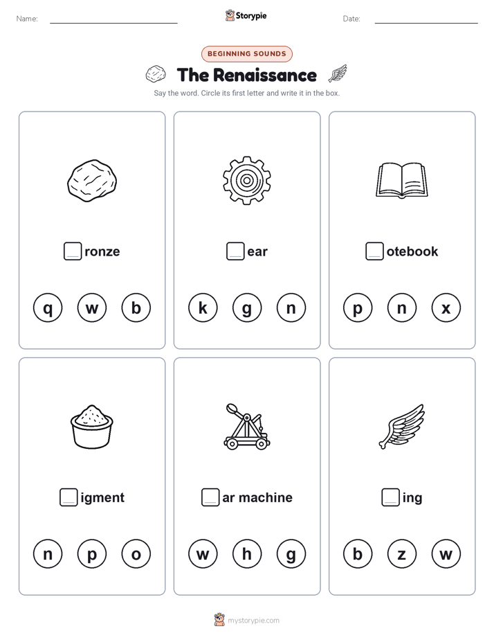 Beginning Sounds