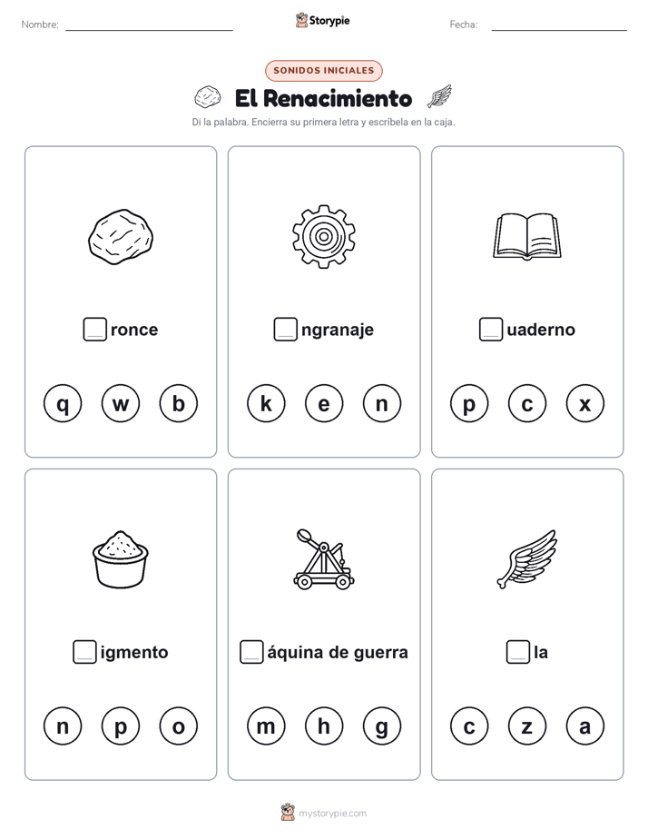 Sonidos Iniciales