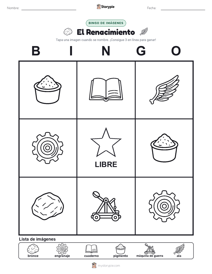 Bingo de Imágenes