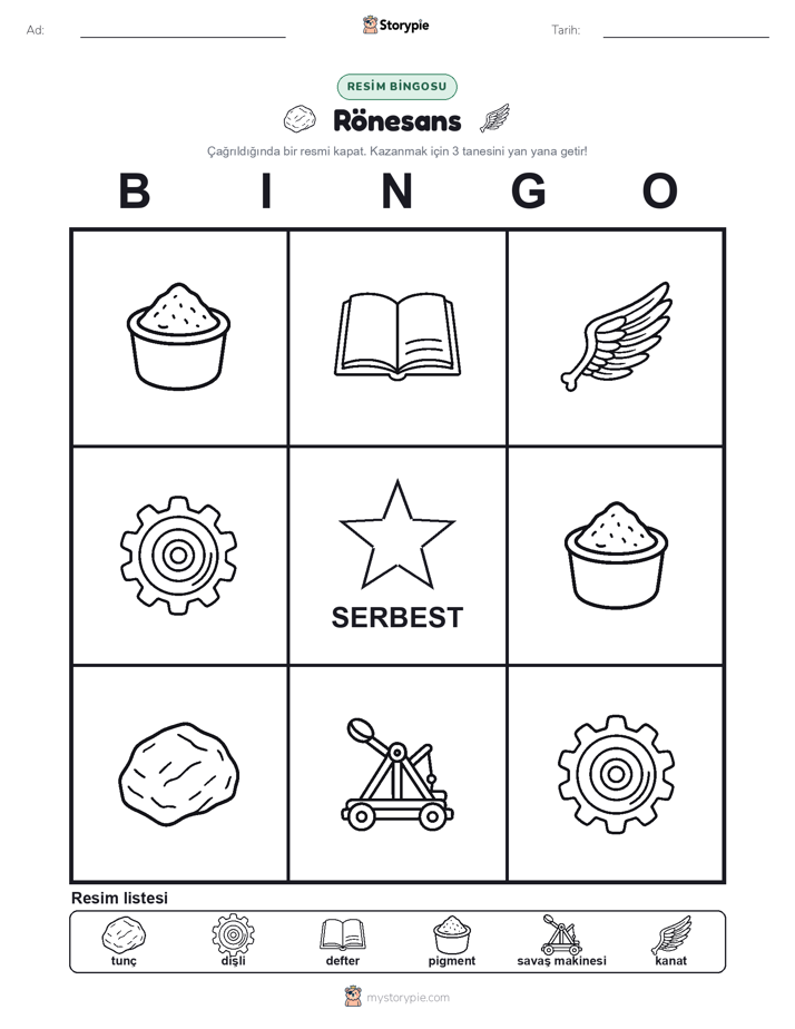 Resim Bingo