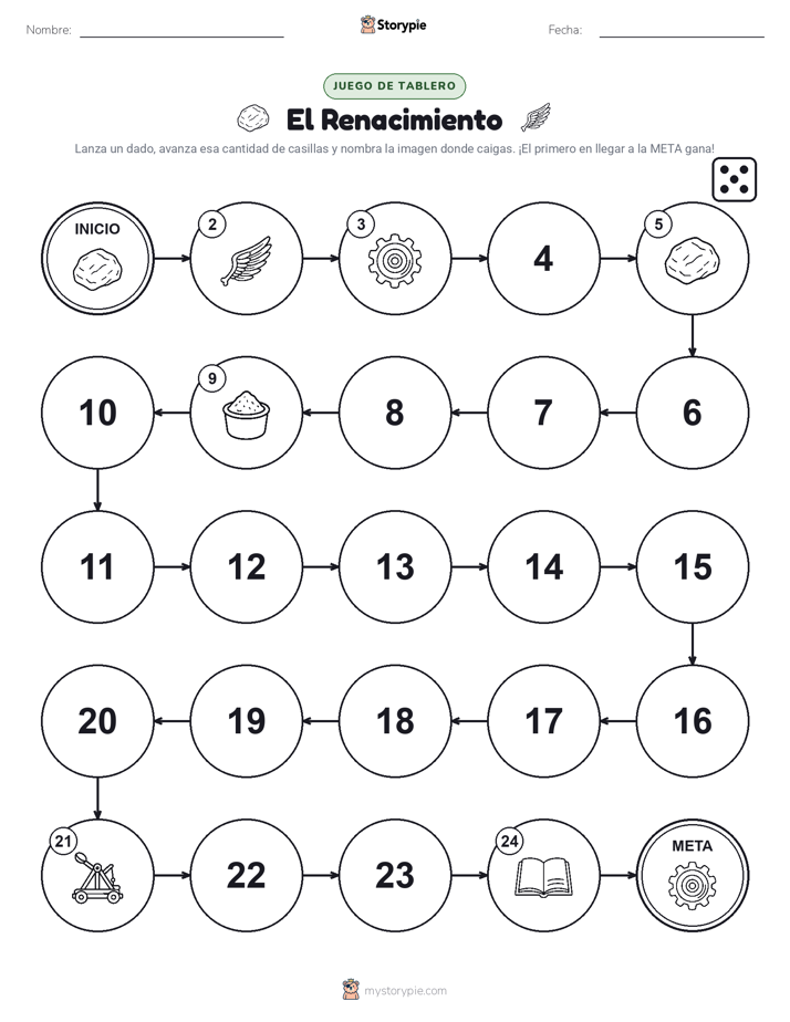 Juego de Rueda y Avanza