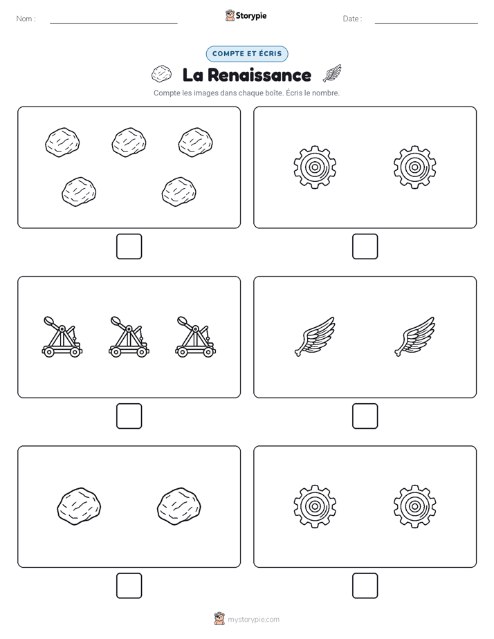 Compter & Écrire
