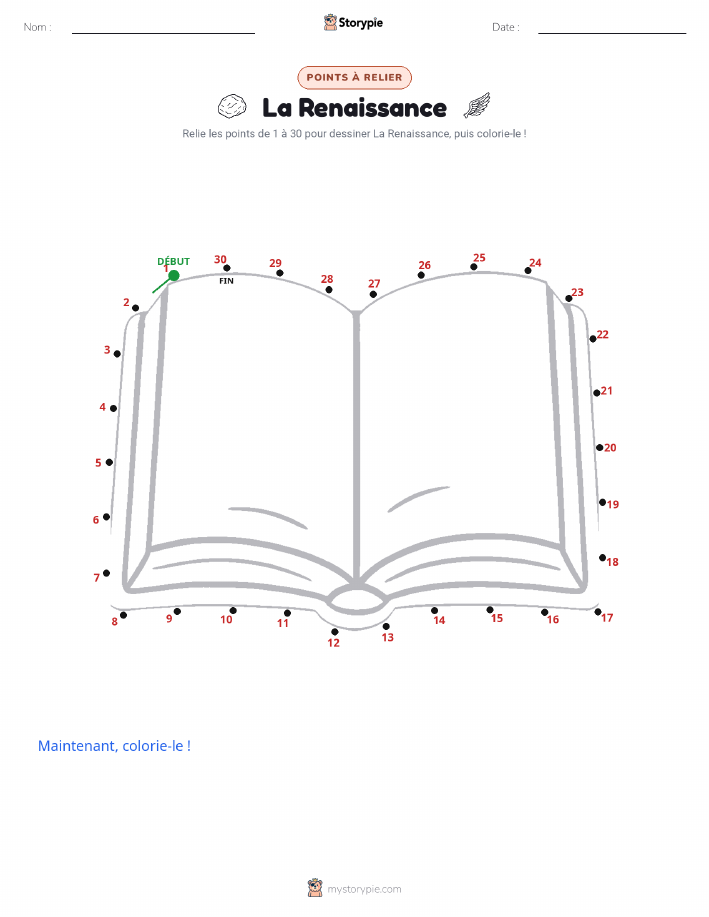 Relie les points