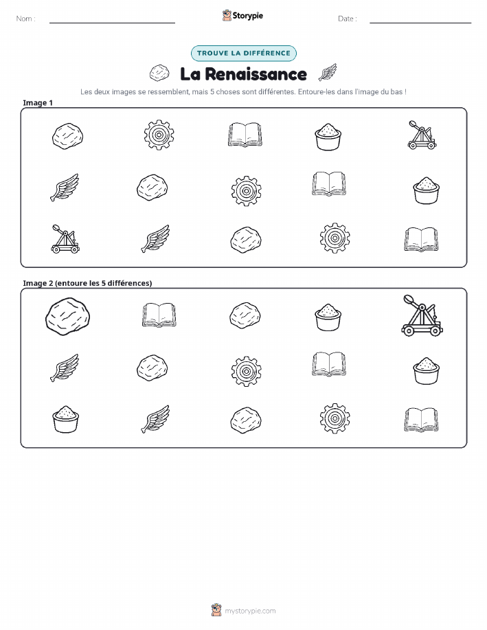Trouvez les Différences