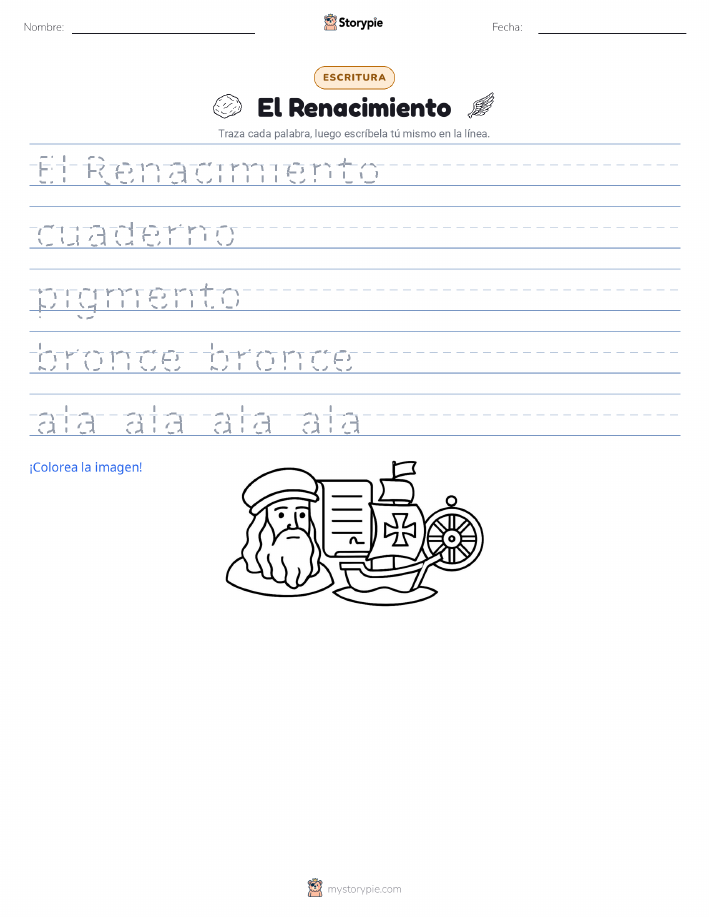 Práctica de Escritura