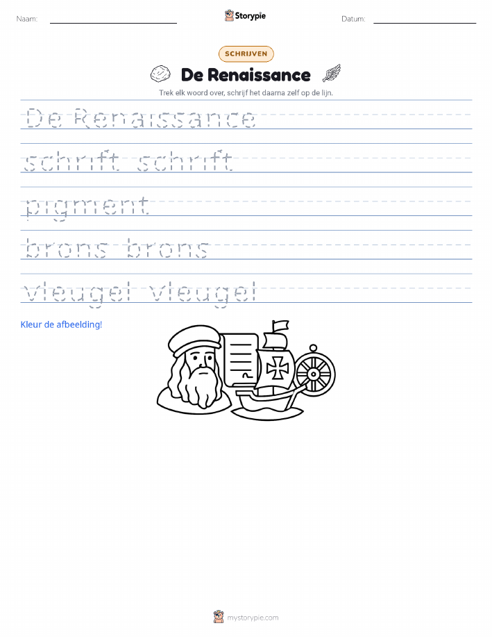 Schrijf Oefening