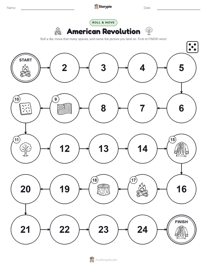 Roll & Move Game