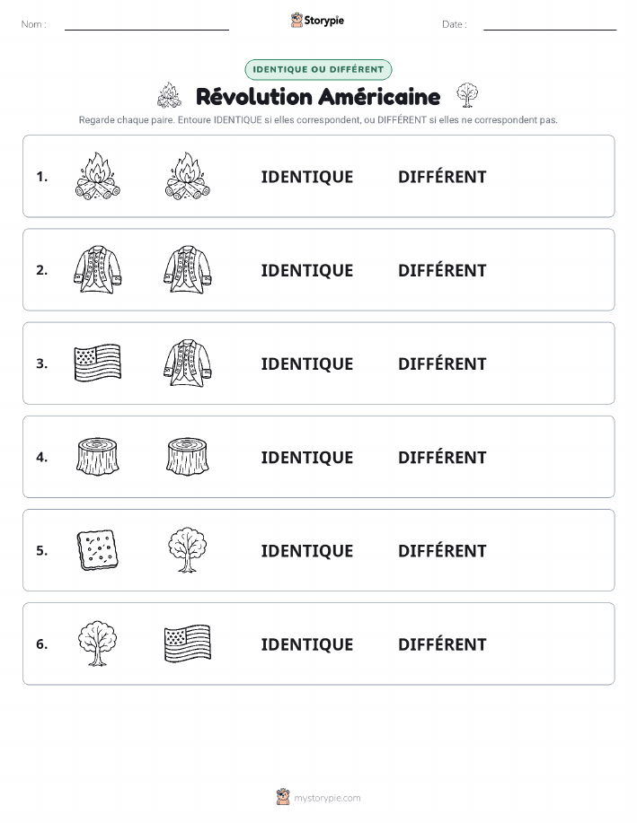 Identique ou Différent