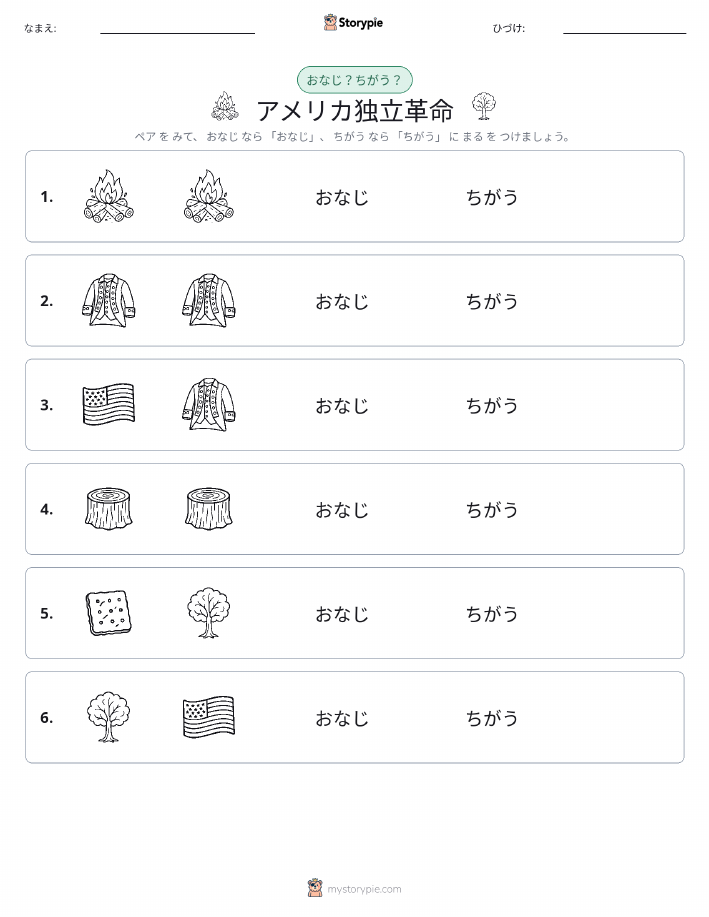 同じか違うか