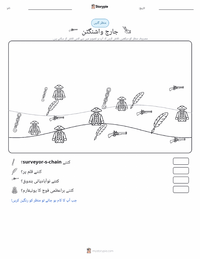 جارج واشنگٹن پرنٹ کرنے کے قابل ورکشیٹ کا پیش نظارہ