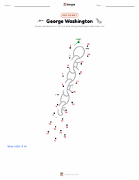 George Washington printable worksheet preview