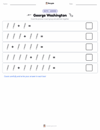 George Washington printable worksheet preview