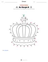 Anteprima della scheda stampabile di Re Giorgio III