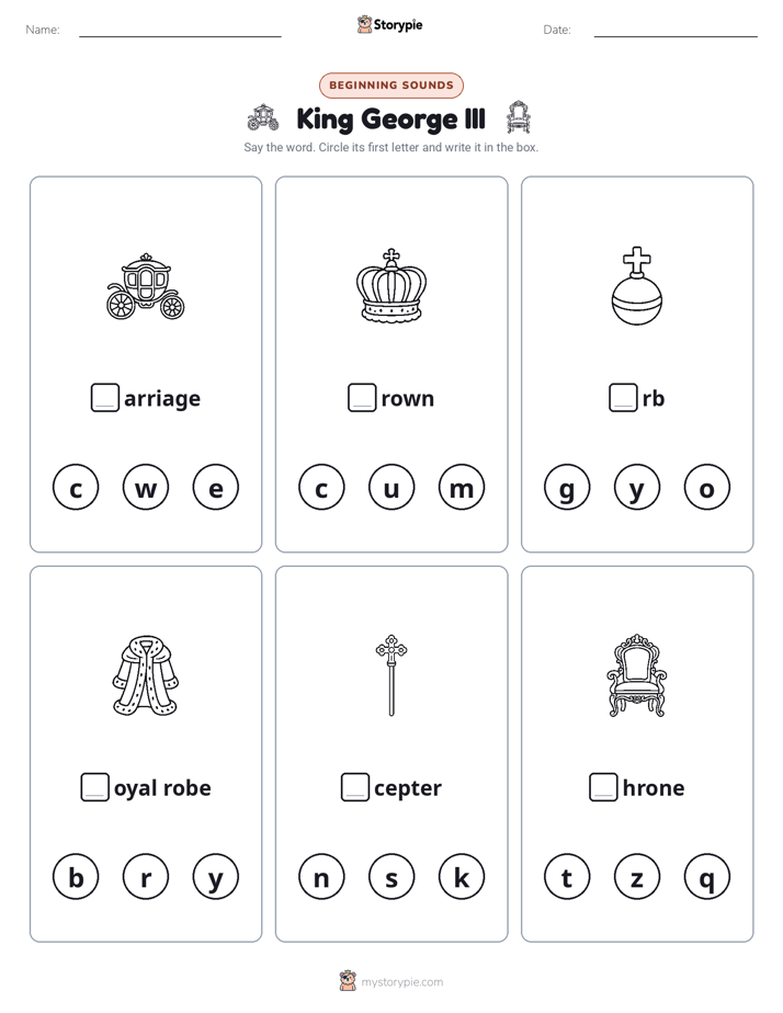 Beginning Sounds