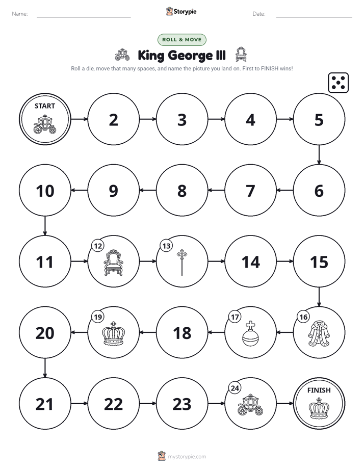 Roll & Move Game