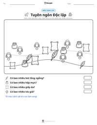 Xem trước tài liệu in sẵn Tuyên ngôn Độc lập