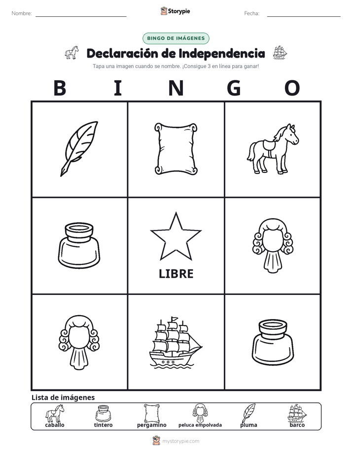 Bingo de Imágenes