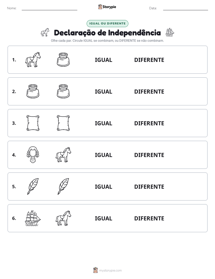 Igual ou Diferente