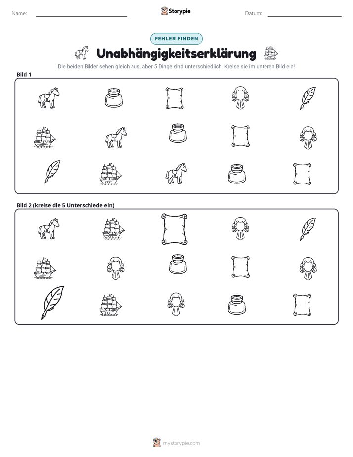 Finde den Unterschied