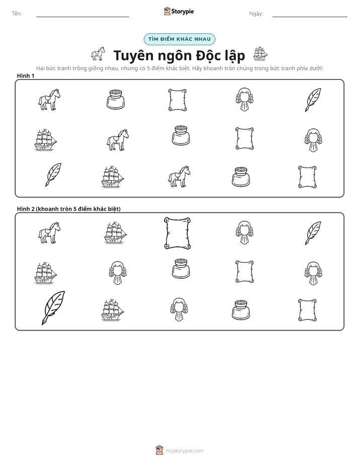 Tìm Sự Khác Biệt
