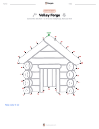Valley Forge printable worksheet preview