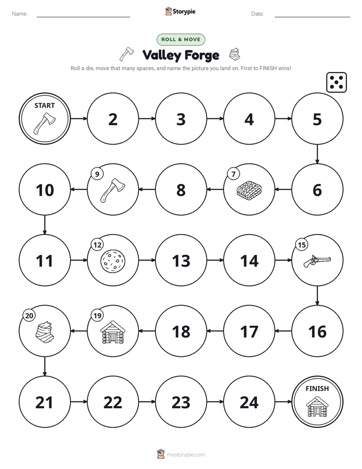 Roll & Move Game