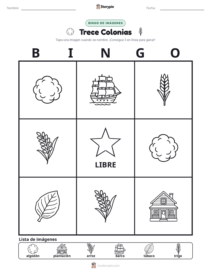 Bingo de Imágenes