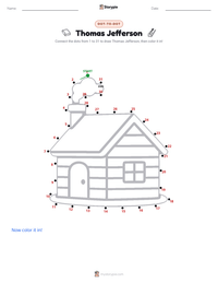 Thomas Jefferson printable worksheet preview