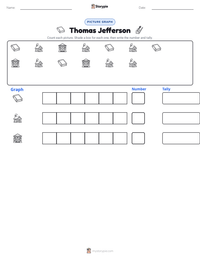 Thomas Jefferson printable worksheet preview