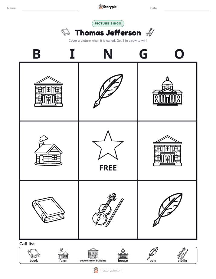 Picture Bingo