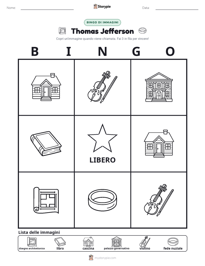Bingo delle Immagini