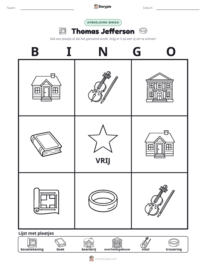 Afbeelding Bingo