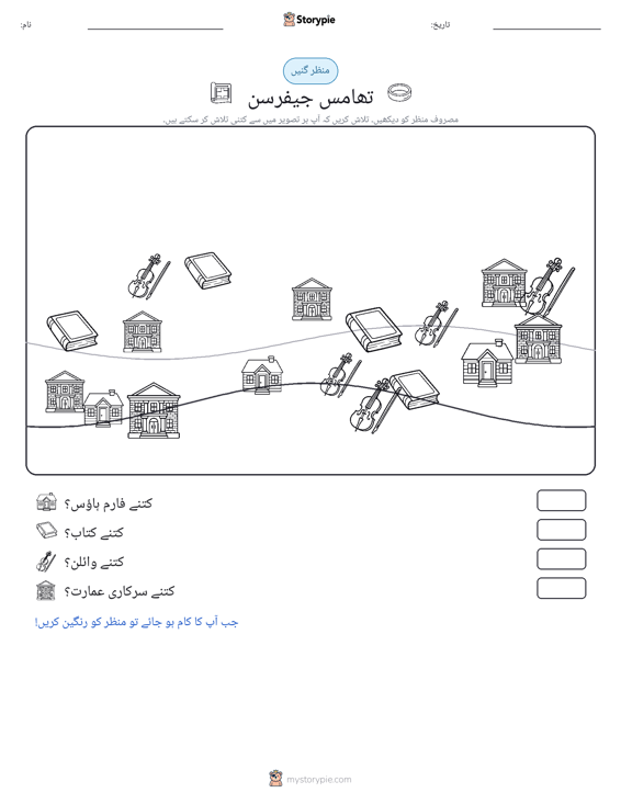 گنتی کا منظر