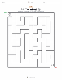 The Wheel printable worksheet preview