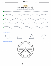 The Wheel printable worksheet preview