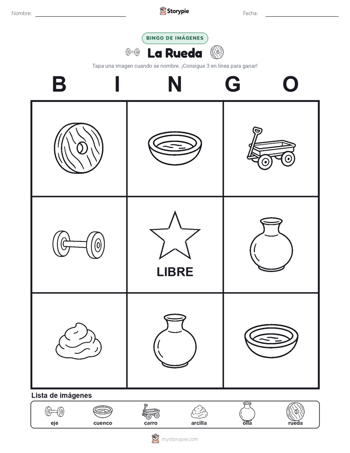 Bingo de Imágenes