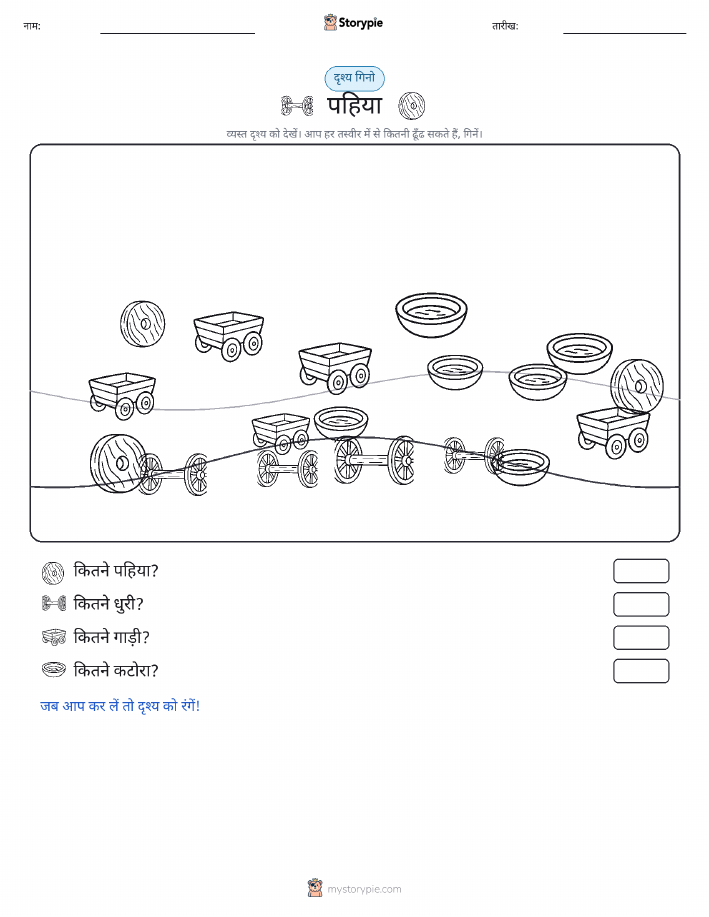 गिनती दृश्य