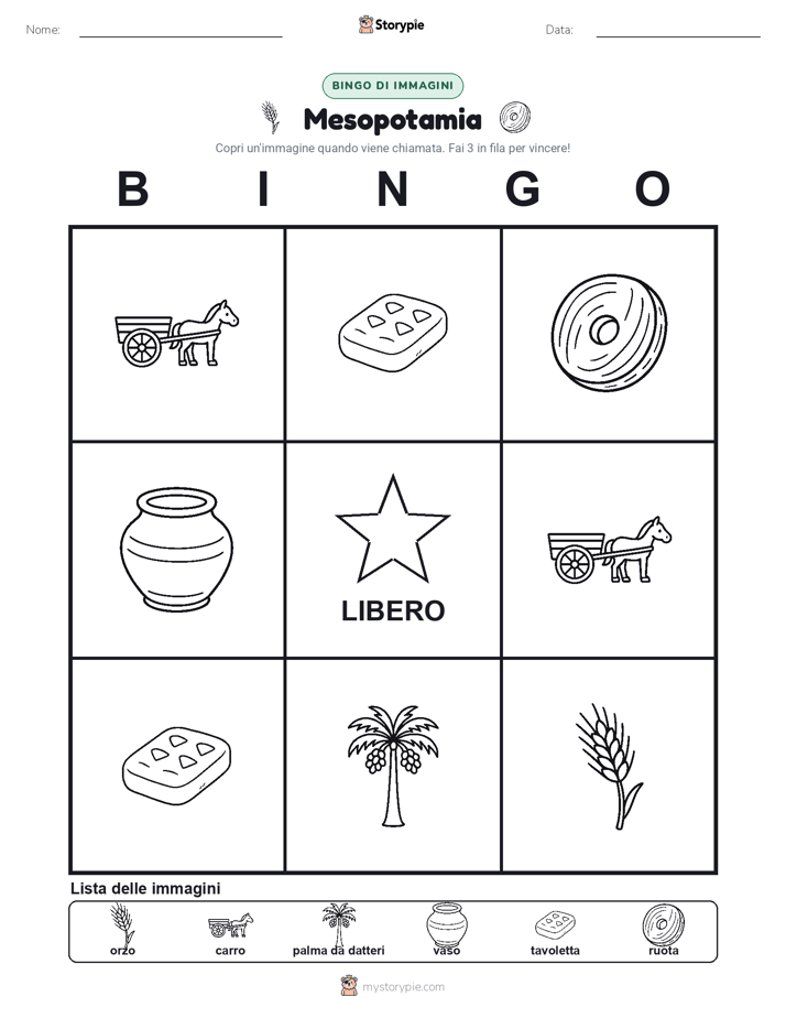 Bingo delle Immagini