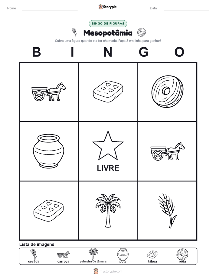 Bingo de Imagens