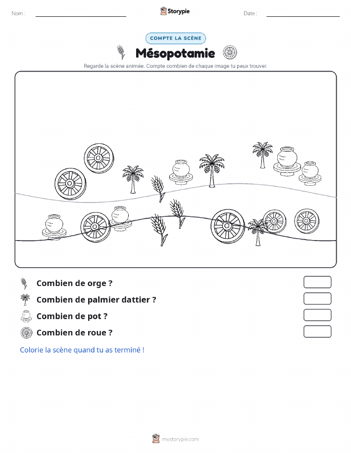 Scène de Comptage