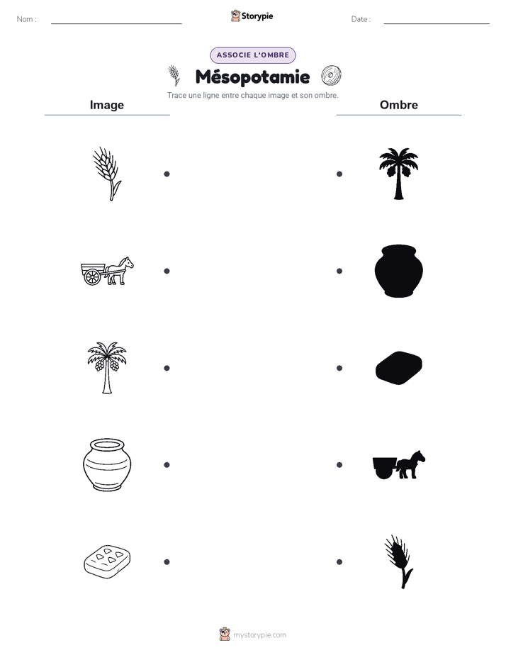 Correspondance d'Ombres