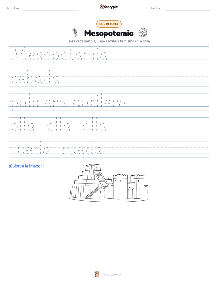 Práctica de Escritura