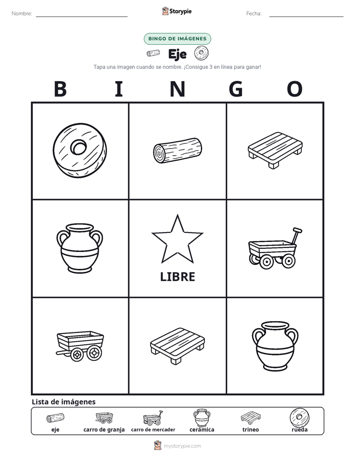 Bingo de Imágenes