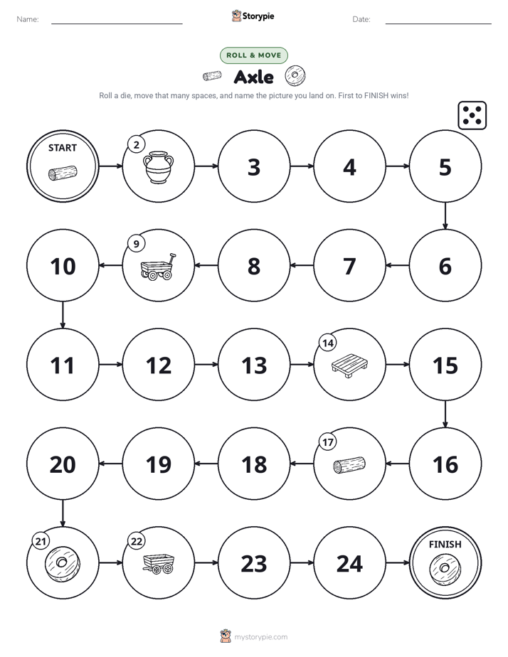 Roll & Move Game