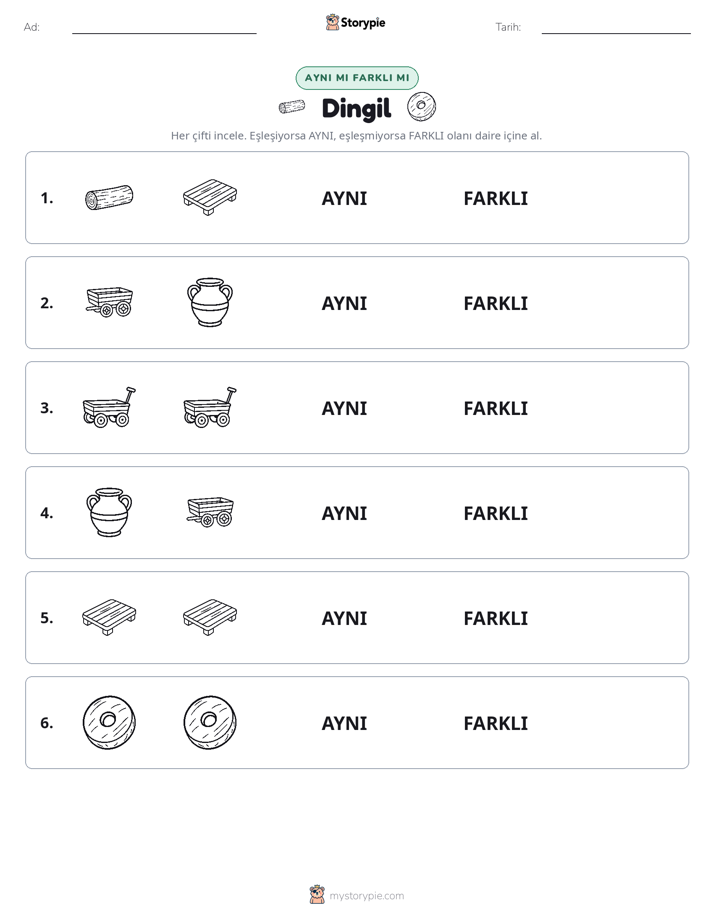 Aynı mı Farklı mı
