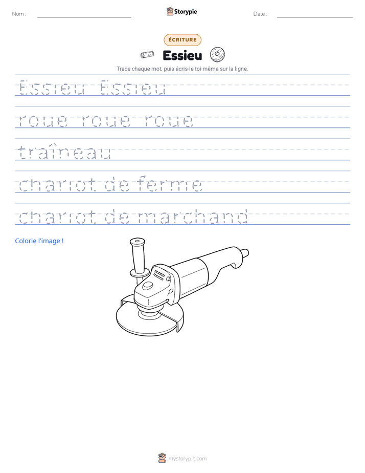 Pratique d'écriture