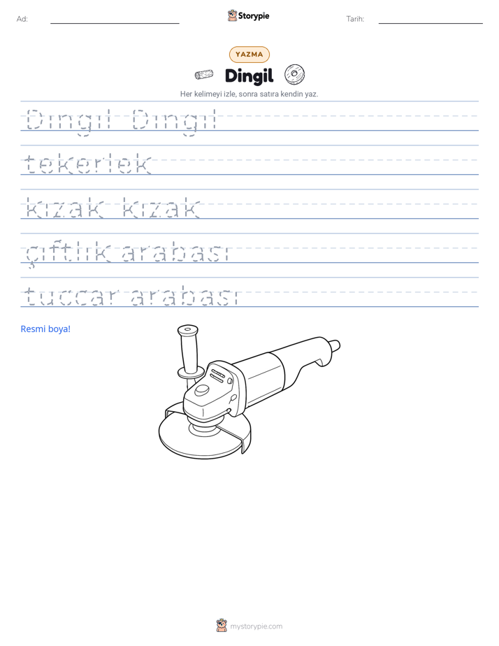 Yazma Pratiği