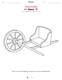 Anteprima della scheda stampabile di Carro