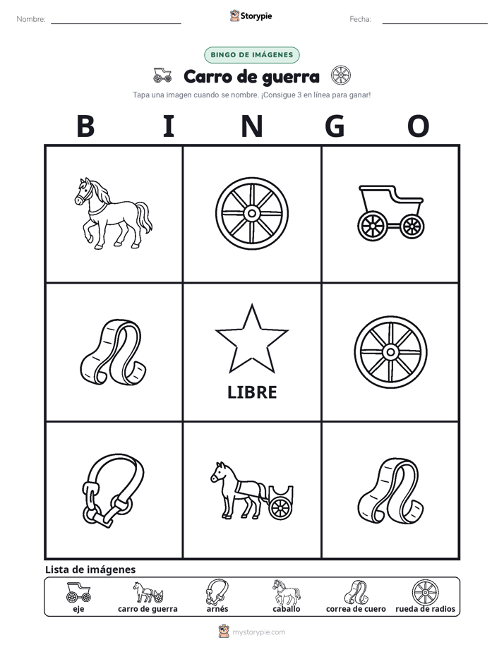 Bingo de Imágenes